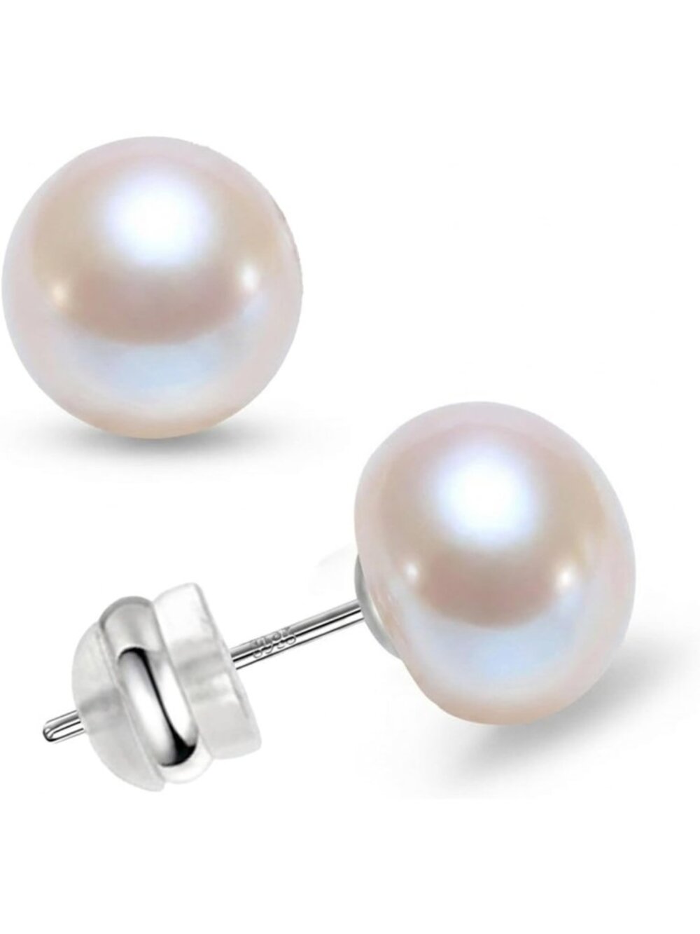 Elegant Freshwater Pearl Stud Earrings - Daily Wear Jewelry Gift for Women